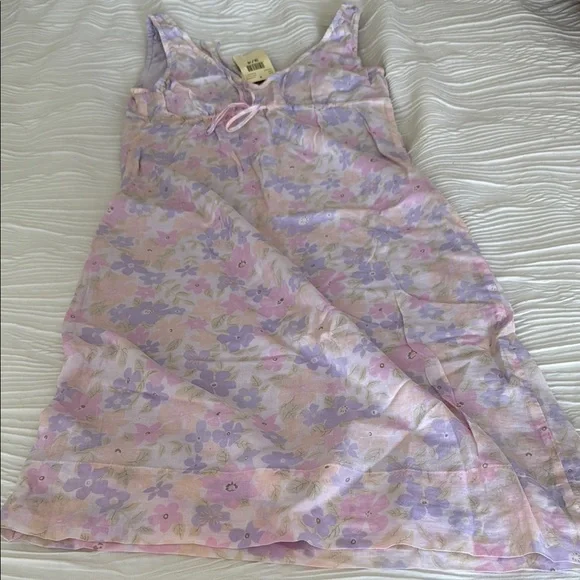 esprit pink dress Esprit Women's 12 Flower Power Smocked Maxi Dress Vibrant Pink Yellow  Ruffled